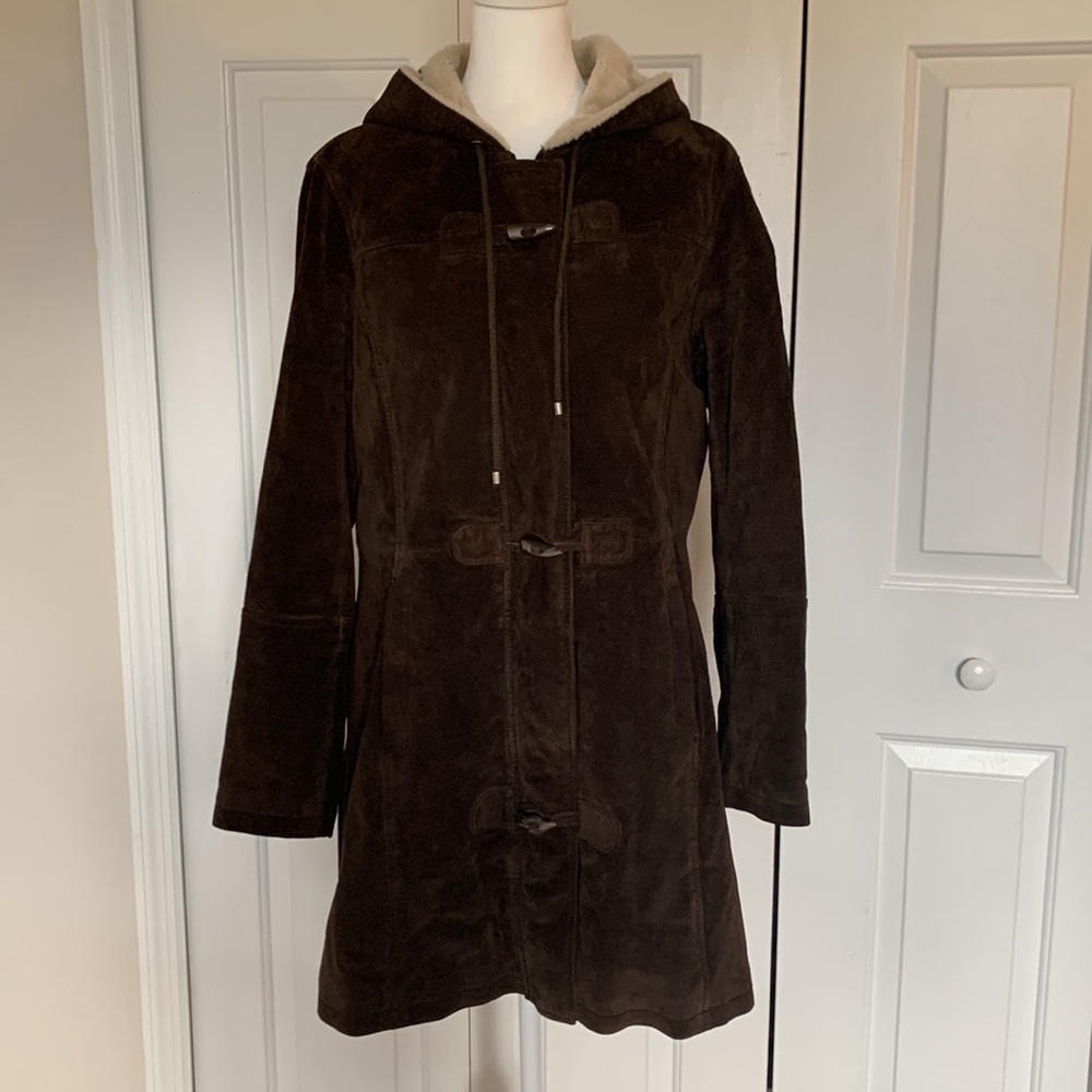 Covington M (10-12) Suede Washable Coat